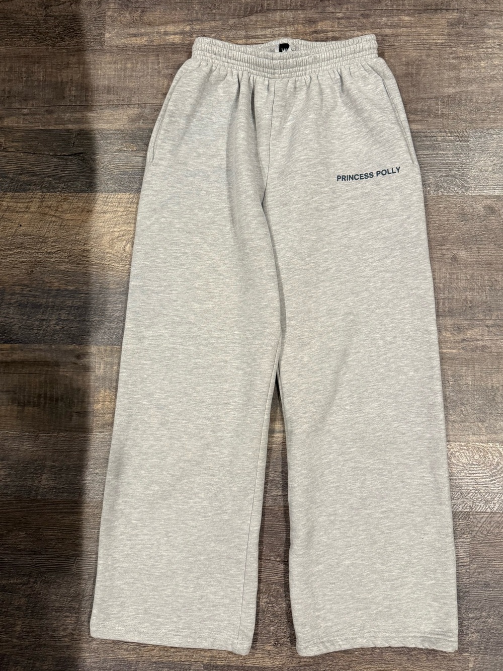 Princess Polly Grey Straight Leg Sweatpants